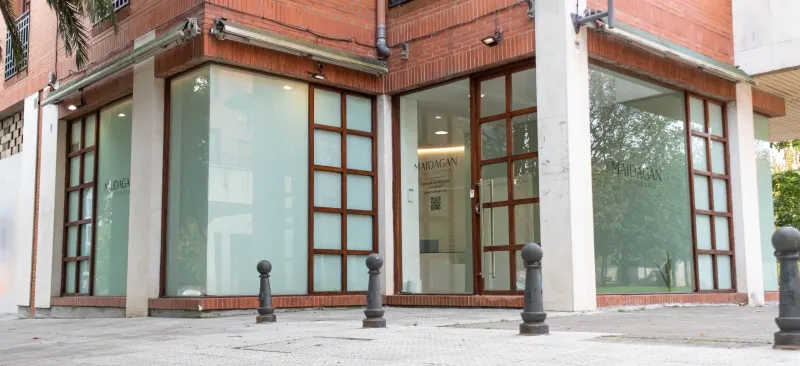 Fachada de Maidagan Fisioterapia en Getxo